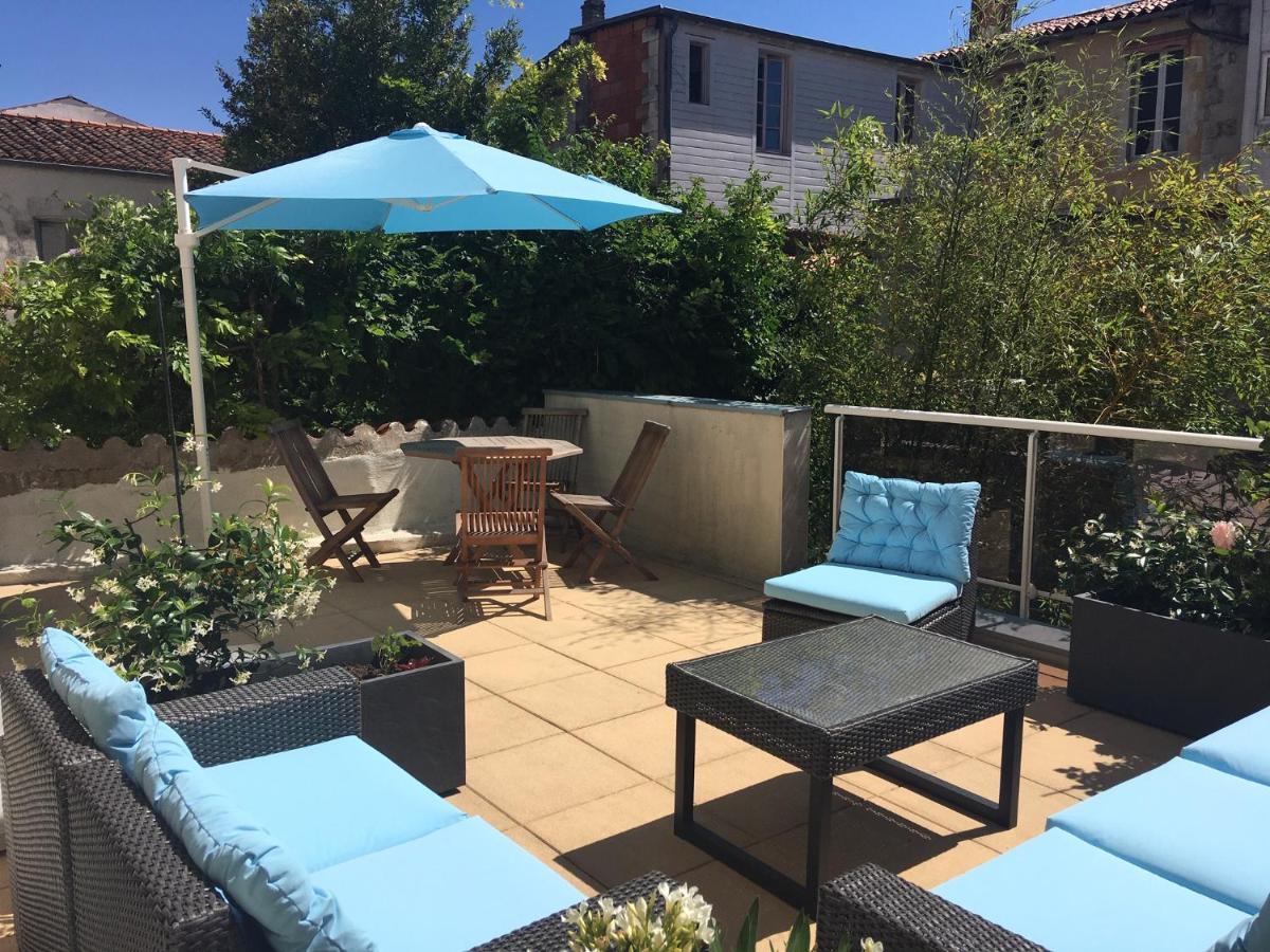 L Appart Des Cloutiers, Terrasse De 25M2 La Rochelle  Exteriör bild