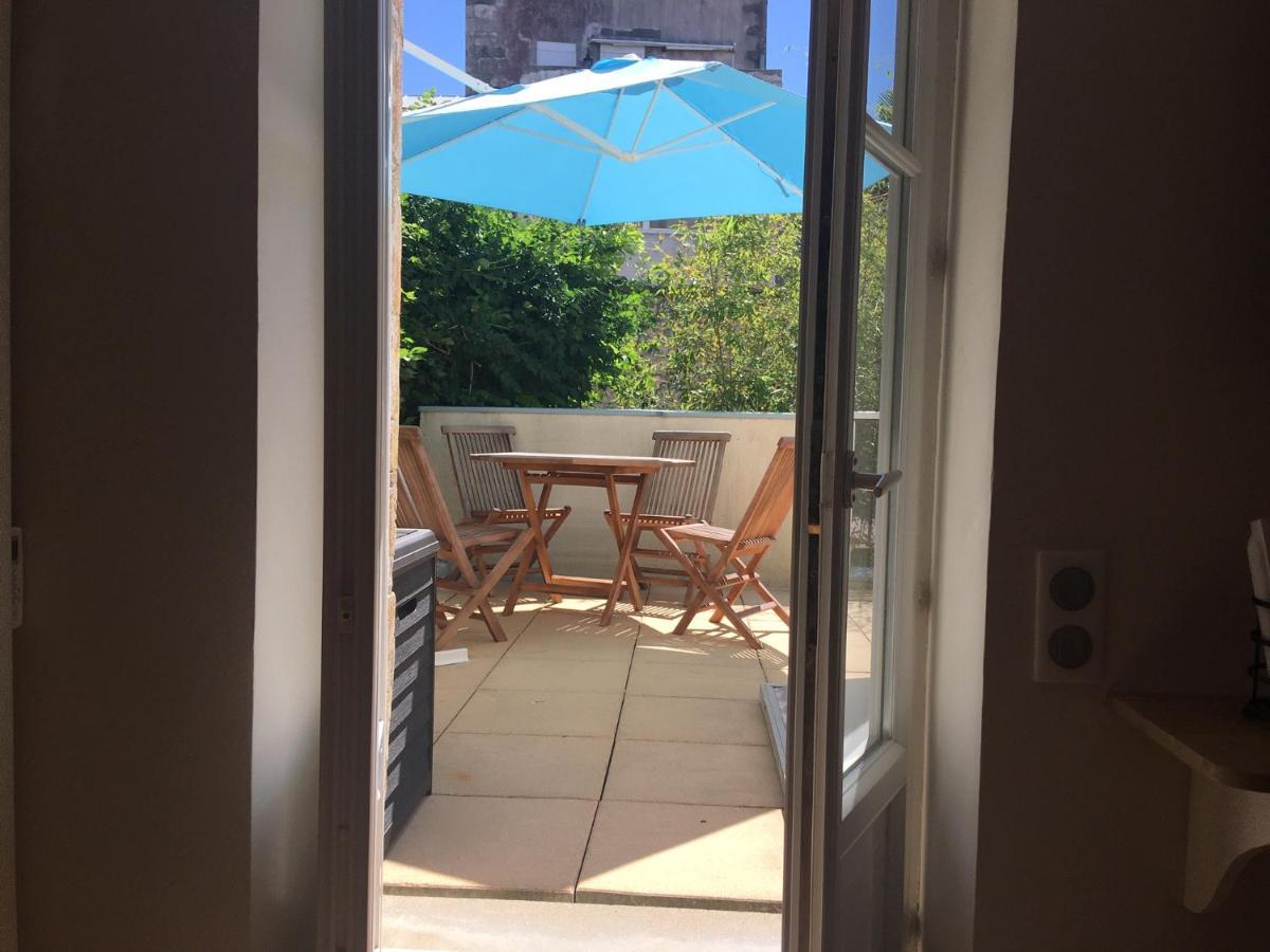 L Appart Des Cloutiers, Terrasse De 25M2 La Rochelle  Exteriör bild