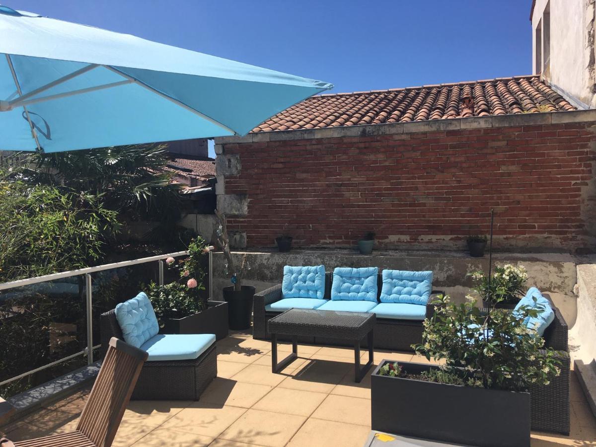 L Appart Des Cloutiers, Terrasse De 25M2 La Rochelle  Exteriör bild
